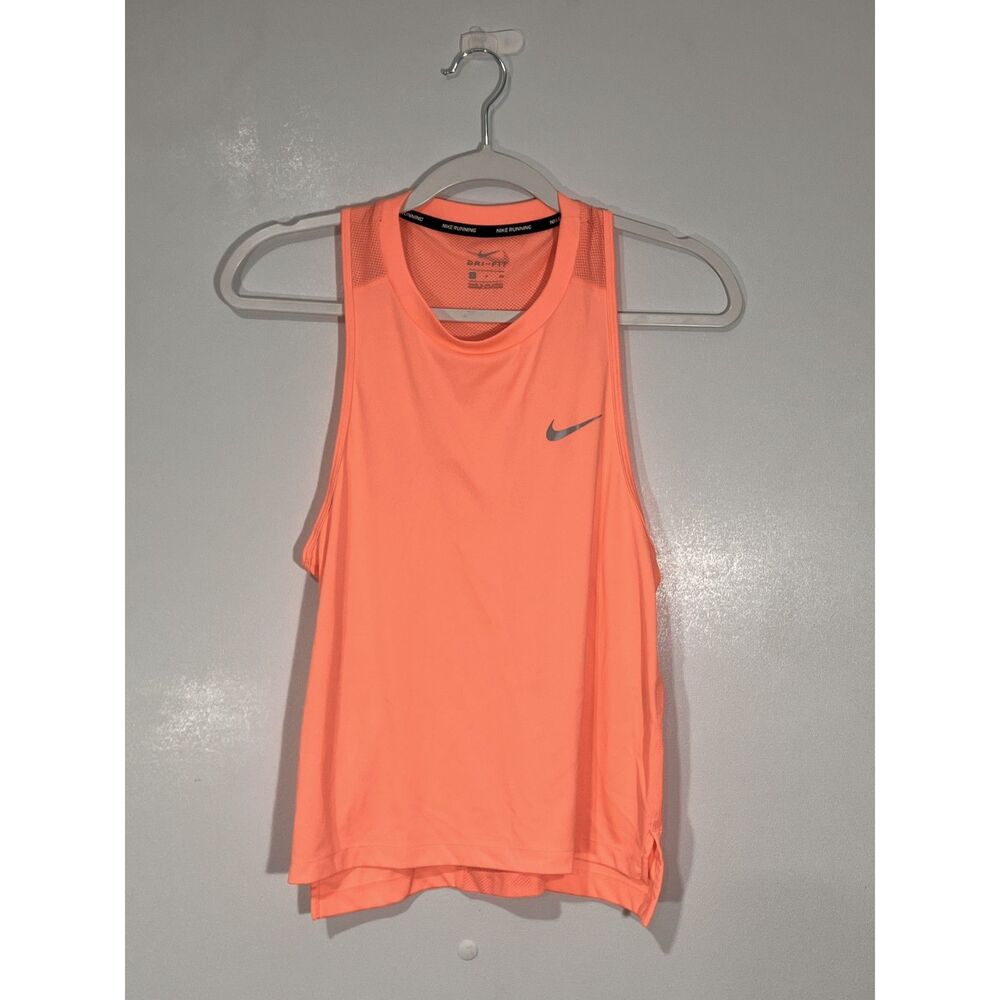 Nike Dri-Fit Athletic Running Tank in Coral/ Size Small